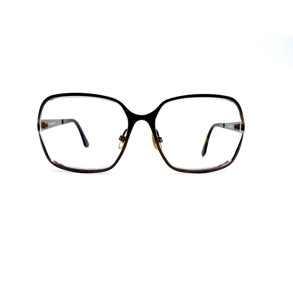 Kate Spade Brown Metal Rectangular Wrap Glasses Gold Temples Alberta 58 15 120